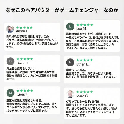 Hairo™ ヘアデンシティフィラー